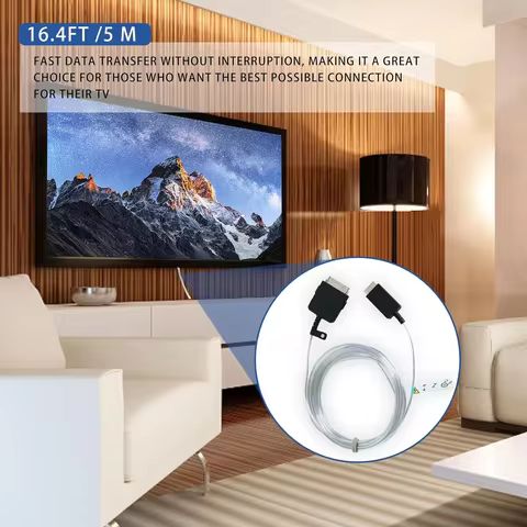 One Connect Cable For Samsung The Frame LS03D TV QN43LS03DAF QN50LS03DAF QN55LS03DAF QN65LS03DAF QN7