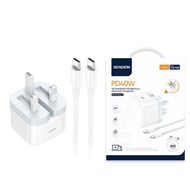 Sendem  40W Charger PD Fast Quick Charge 1 USB C Type C Port Charger Adapter