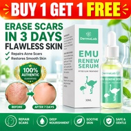 7 Days Dermalab Emu Renew Serum For Scar Treatment 300% Effective Safe For Skin Scar Removal Serum