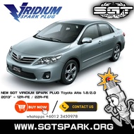 SGT Viridium Toyota Altis 1ZR-FE 2ZR-FE 1.8 2.0 ZRE141 ~143 ZRE172 173 13~17 LKAR7CIR spark plug 4pc
