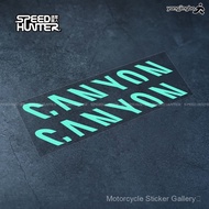 Ready Stock Applicable Tour de France Bicycle Team Sponsor Sticker Canyon Silkworm Chrysalis Road Fr