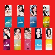 Ive Album sống Solo photocard yujin gaeul Rei Liz leeseo wonyoung Solo thẻ ảnh 9 mỗi bộ