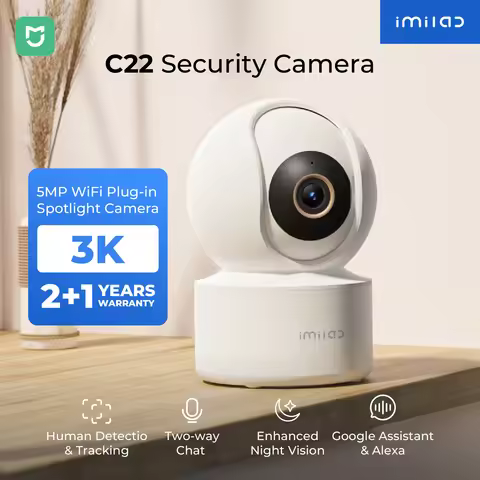 IMILAB C22 3K IP Indoor Camera Detection Color Night Vision Monitor for Baby/Pet 2-Way Audio Wi-Fi6