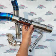 Quality pro speed prospeed kou mahachai ds4 EXHAUST RACING 1SET OPEN Spec FOR XRM 110/125 WAVE 100/1