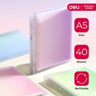 Deli Nusign Loose Leaf Notebook A5 40 Sheets NS322-A5