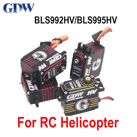 GDW BLS992 Slant Plate BLS995 Narrow Frequency Lock Tail Brushless Digital Servo For New Generation 