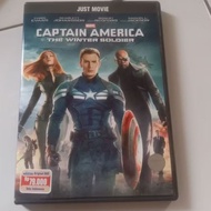 DVD Original Captain American - The Winter Soldier Feat Chris Evans Indonesian Text