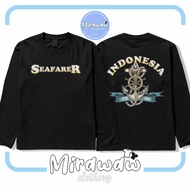 Seafarer Indonesia T-Shirt Estd 1991 Pioneer Long Sleeve Distro Shirt