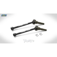 T-Works C-X4-AA 7075-T6 Alu. CVD Set With Alu Drive Axle 47.8mm X4 2pcs.