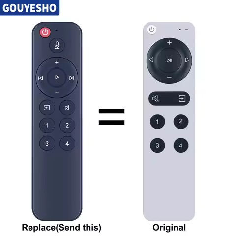 For WiiM Mini Pro Plus AirPlay 2 Receiver Audio Streamer Voice Remote Control