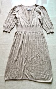 正版CK針織連身裙