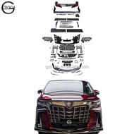 BOCH bodykit For TOYOTA Alphard upgrade 2019+ SC body kit Modellista kit headlight taillight front b