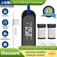 Monitor perubatan ✣INSMART Blood Glucose Monitor Diabetes Glucometer Blood Sugar Test Glucose Test Kit Glucose Test Strip✌