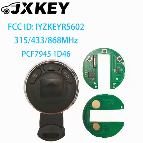 JXKEY KR55WK49333 ke for BMW Remote 315/315lp/434/868mhz Id46 Pcf7953 For Bmw Mini Cooper BMW Key BM