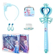 【Direct From Japan】[LAS BONITA] Frozen Magic Wand with Lights and Sounds, Transformation Accessory, 