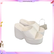 Wedge Heels Square Toe  Slippers Women 35-39