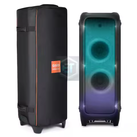 Oxford Cloth Speaker Bags with Handle Protective Storage Bags Foldable Speaker Protective Case Acces