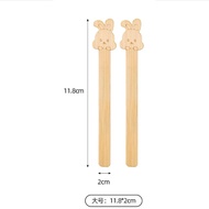 Food Grade Ice Cream Stick Bunny Shape Oriental Aesthetics Giveaway