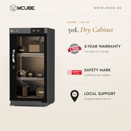 MCUBE 50L Digital Dry Cabinet | Dry Box for Camera & Lens | Humidity Control Storage