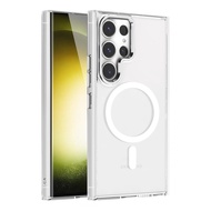 Clear Case Aluminum Rechargeable For Samsung S25Fe S25Ultra S24Plus/S25Plus S24Ultra S24 A17 A07 A55