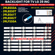 BACKLIGHT TV LG 39 INC 39LB550 39LF550 39LB561 39LB582 39LB559T 39LB550A 39LB561T 39LB582T 39LF550A
