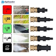 DIGIFOUNDER Pressure Washer Male Adapter G1/4" Quick Release Connector Nozzle Car Cleaning Tools B6E