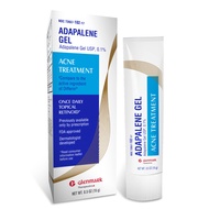 Adapalene Gel 0.1% Acne Treatment, Topical Retinoid Cream For Face, Helps Clear and Prevent Acne and