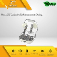 DMES DE7 True Wireless Earbuds Bluetooth 5.3 TWS Sports Gaming Earbuds with Transparency Casing - 2 