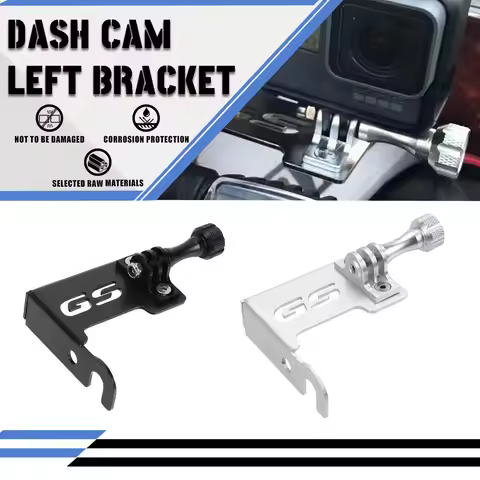 For BMW R1250GS R 1250 GS Right Left Dash Camera Bracket For Go Pro Holder For BMW R1200GS LC GS 120