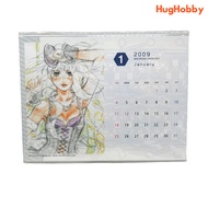 Macross Frontier 2009 Fold Calendar '09/'59 Part 1 Sheryl Nome (Blu-ray/DVD F Vol. 3 First Press Bon