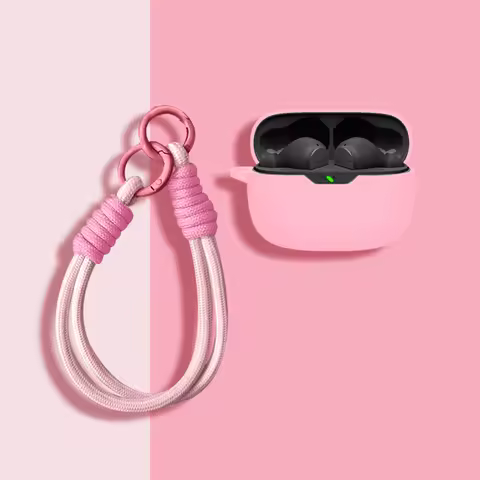 For JBL Wave 200TWS Case Solid Color Earphone Cover Fundas For Jbl Wave Beam Shell Soft Shockproof S