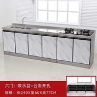 Stove Cabinet Stainless Steel Widened Economical Sink Dining Cabinet Cabinet 60cm Cabinet Overall Ca