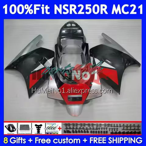 Injection For HONDA NSR250R MC21 PGM3 1990 1991 1992 1993 15No.26 NSR250 NSR 250 R RR NSR Black silv