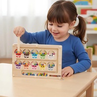 MAGNETIC BEAD COUNTING MAZE 9003/9004 Mainan Papan Maze Magnet Bola Warna Edukatif