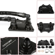 Fit For Volkswagen Audi GOLF MK6 2.0T 1.8T EA888 GEN2 Engine Oil Adapter Connectors Oil Filter Sandw