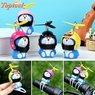 TOPTOOL Doraemon Helmet Light, Cartoon Doraemon Vinyl ABS Little Yellow Lights, Car Accessories Moto