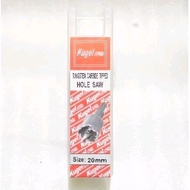 KUGEL HOLE SAW 20MM TCT CARBIDE. Drills Hole saw 20 mm for Stainless, iron plate, aluminum