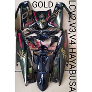 COVERSET LC135 HAYABUSA GOLD V1 V2 V3 V4 V5 V6 V7