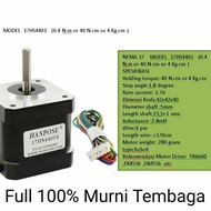 MOTOR STEPPER NEMA 17 17HS4401 NEMA 17 42BYGH 1.7A NEMA 17 MURNI - PBG.STORE23