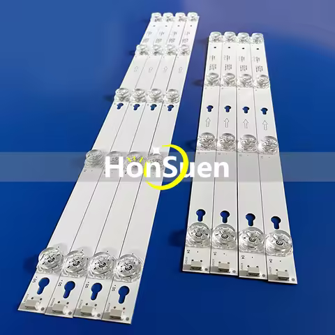 5/8KIT LED strip for Toshiba 49D2900 49HR330M04B0 49UC6316 49UC6406 49UC6416 49UC6426 49UC6306 49UC6