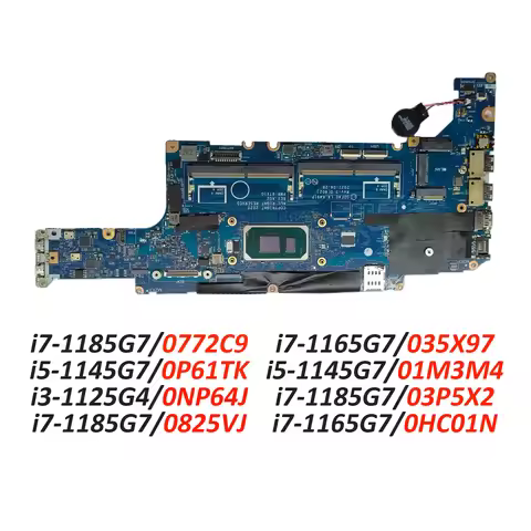 0772C9 0P61TK 0NP64J 0825VT 035X97 01M3M4 03P5X2 0HC01N For Latitude 5420 Laptop Motherboard Mainboa