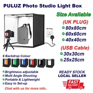 [LocalSeller] PULUZ Foldable LED Light Box Photo Studio Photography Tent Box Kit Puluz light box led box studio box