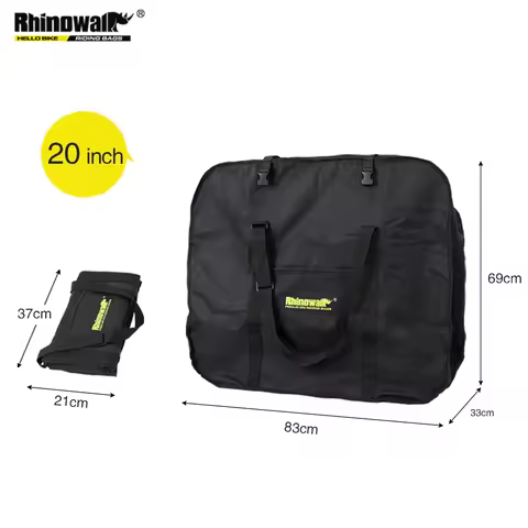 Rhinowalk Folding Bike Carry Bag Fit 16/20 Inch Folding Bicycle Portable Bicycle Carry Bag Cycling B