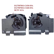 FZCPU GPU Cooling Fans for Xiaomi MI Gaming GTX1060 6G Edition GameBook GTX1050ti 171502 Laptop EG75