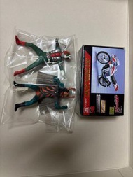 幪面超人扭蛋景品食玩，V3連電單車，蜘蛛男，