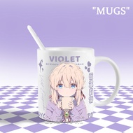 Anime Violet Evergarden Violet Evergarden Violet Evergarden Violet Evergarden Creative Mug Milk Cup 