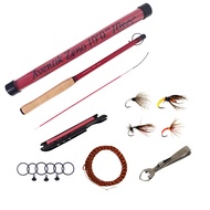 Aventik Zeno S2-Glass Tenkara Rod with 2 Extra Rod Sections 10 Sec in 9ft/10ft Excellent Durability 