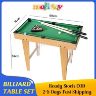 ☒27x14 Inches Billiard Table Set For Kids Wooden With Tall Legs Mini Billiards Mini Pool Table Set
