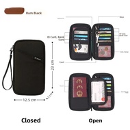 MIRUIDUO | Multi-functional Passport Protection Wallet with Ticket and Boarding Pass Organizer