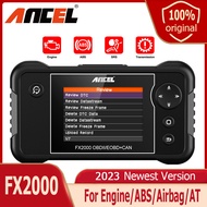 Ancel เครื่องสแกนเนอร์ FX2000 OBD2 ABS / SRS / AT / Transmission Engine 4 ระบบอ่านรหัส JOBD Auto Dia